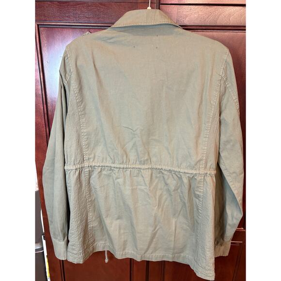 Lily Aldridge for Velvet Olive Green Jacket Cotton Size XL - Picture 2 of 12